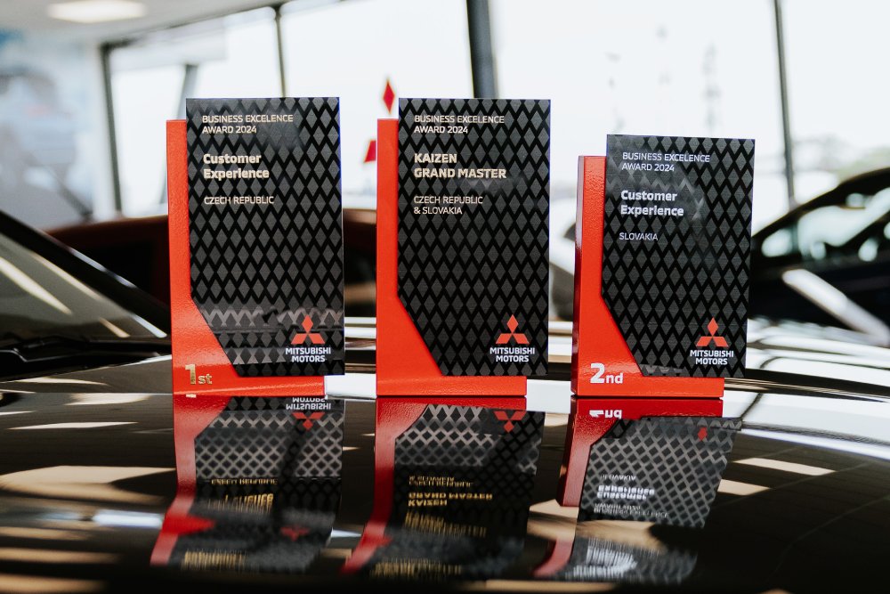 Mitsubishi - ocenění za zákaznickou spokojenost a kvalitu poprodejních služeb