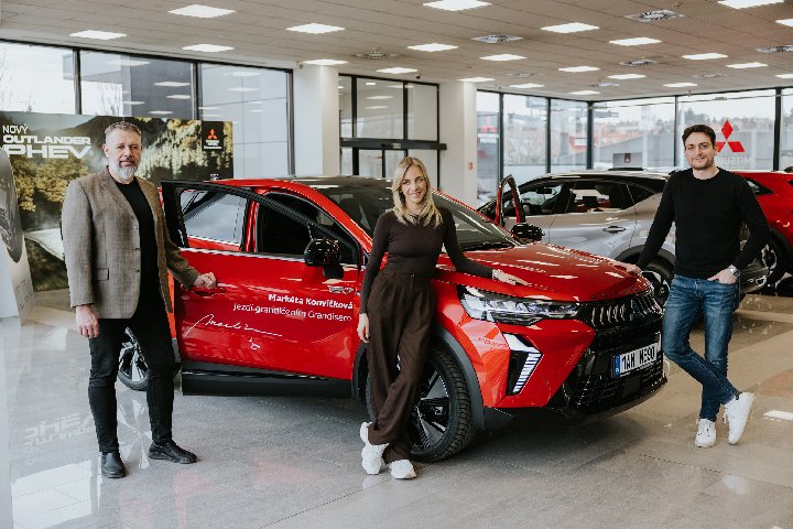 Nové Mitsubishi Grandis: Markéta Konvičková